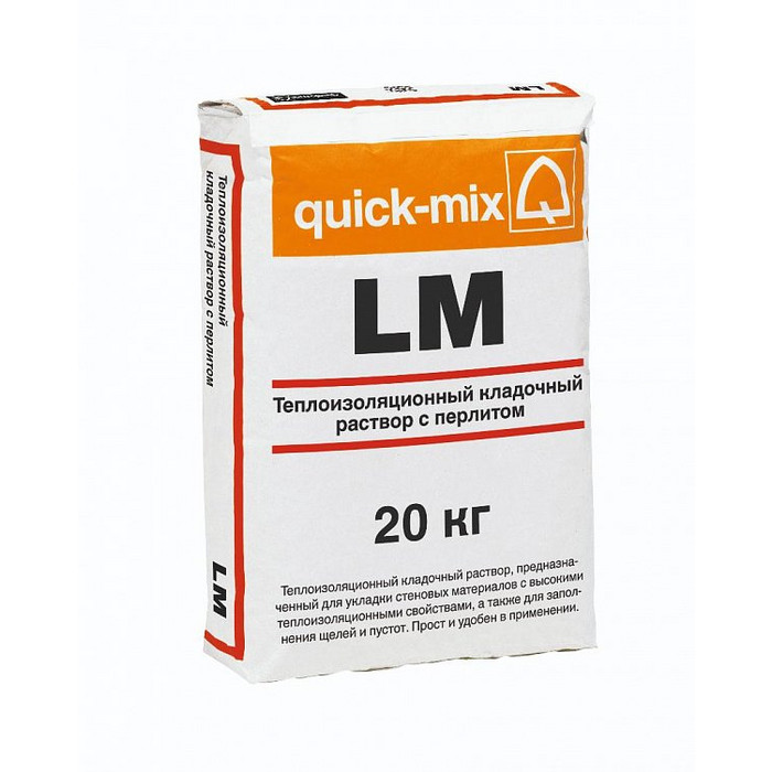 Теплоизоляционный кладочный раствор Leichtmauermörtel LM, Sievert
