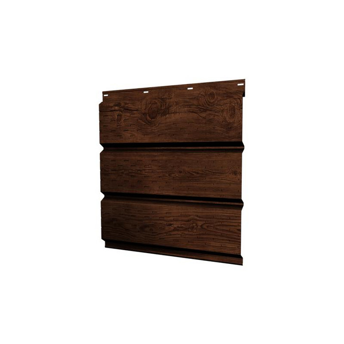 Софит металлический полная перфорация 0,45 Print Elite с пленкой Cherry Wood